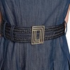 image:imageKarl Lagerfeld Womens Belted V Neck Sleeveless Maxi DressIndigo