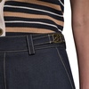 image:imageKarl Lagerfeld Womens Belted Versatile PantMidnight Navy