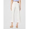 image:imageKarl Lagerfeld Womens Bow Jacquard Wide Leg PantsWhite Denim