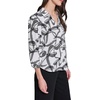 image:imageKarl Lagerfeld Womens Bow Print Black and White BlouseSoft WhiteBlack Multi