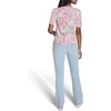 image:imageKarl Lagerfeld Womens Bright Floral SweaterSoft WhitePink Carnation Multi