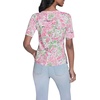image:imageKarl Lagerfeld Womens Bright Floral SweaterSoft WhitePink Carnation Multi