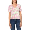 image:imageKarl Lagerfeld Womens Bright Floral SweaterSoft WhitePink Carnation Multi