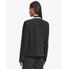 image:imageKarl Lagerfeld Womens Business Casual Contrast Collar Suit BlazerDeep Black
