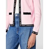 image:imageKarl Lagerfeld Womens Cardigan Sweater with Classic Karl Logo TrimBallet SlipperPink