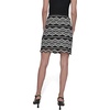 image:imageKarl Lagerfeld Womens Chevron Fun SkirtBlackSoft White