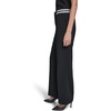 image:imageKarl Lagerfeld Womens Classic Contrast Stripe Belt Everyday PantBlack