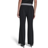 image:imageKarl Lagerfeld Womens Classic Contrast Stripe Belt Everyday PantBlack