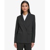 image:imageKarl Lagerfeld Womens Classic Double Breasted Suit BlazerSolid Black