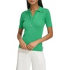 image:imageKarl Lagerfeld Womens Collar Polo SweaterKelly Green