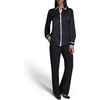 image:imageKarl Lagerfeld Womens Collared Long Sleeve BlouseBlackBisque