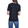 image:imageKarl Lagerfeld Womens Combo Top Floral Print Lightweight BlouseMidnight Combo