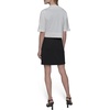 image:imageKarl Lagerfeld Womens Cropped Short Sleeve ShrugSoft White