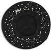 image:imageKarl Lagerfeld Womens Crystal and Pearl Studs BeretBlack
