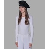 image:imageKarl Lagerfeld Womens Crystal and Pearl Studs BeretBlack
