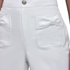 image:imageKarl Lagerfeld Womens Dainty Bow Pocket PantSoft White