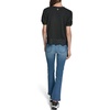 image:imageKarl Lagerfeld Womens Delicate Layering Essential Blouse with Lace DetailBlack