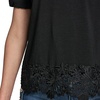 image:imageKarl Lagerfeld Womens Delicate Layering Essential Blouse with Lace DetailBlack
