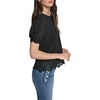 image:imageKarl Lagerfeld Womens Delicate Layering Essential Blouse with Lace DetailBlack