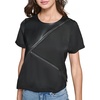 image:imageKarl Lagerfeld Womens Elevated Blouse with Zipper DetailBlack