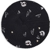 image:imageKarl Lagerfeld Womens Embroidered Karl Hearts BeretBlack