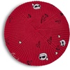 image:imageKarl Lagerfeld Womens Embroidered Karl Hearts BeretCrimson