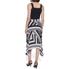 image:imageKarl Lagerfeld Womens Fashionable Sleeveless SkirtSoft WhiteBlack