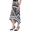image:imageKarl Lagerfeld Womens Fashionable Sleeveless SkirtSoft WhiteBlack