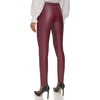 image:imageKarl Lagerfeld Womens Faux Leather Studs PantPort Wine