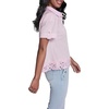 image:imageKarl Lagerfeld Womens Feminine Blouse with Floral HemBallet Slipper