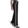 image:imageKarl Lagerfeld Womens Flare Contrast PantBlackBisque