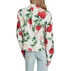 image:imageKarl Lagerfeld Womens Floral Bright Whimsical BlazerSoft White Multi