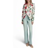 image:imageKarl Lagerfeld Womens Floral Bright Whimsical BlazerSoft White Multi