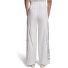 image:imageKarl Lagerfeld Womens Floral Embroidery PantSoft White