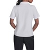 image:imageKarl Lagerfeld Womens Floral Embroidery Polo TopSoft White