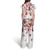 image:imageKarl Lagerfeld Womens Floral Summer Fashion Printed BlouseCornelia RoseSoft White Multi