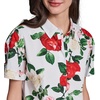 image:imageKarl Lagerfeld Womens Floral Summer Fashion Printed BlouseSoft White Multi