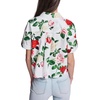 image:imageKarl Lagerfeld Womens Floral Summer Fashion Printed BlouseSoft White Multi