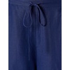 image:imageKarl Lagerfeld Womens Flowy Linen Blend Drawstring Wasitband PantNaval Academy