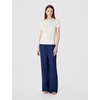 image:imageKarl Lagerfeld Womens Flowy Linen Blend Drawstring Wasitband PantNaval Academy