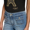 image:imageKarl Lagerfeld Womens Front Pocket Fashion DenimSapphire Blue Wash