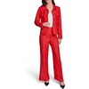 image:imageKarl Lagerfeld Womens Front Pockets Classic Lightweight BlazerApple Red