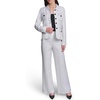 image:imageKarl Lagerfeld Womens Front Pockets Classic Lightweight BlazerSoft White