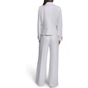 image:imageKarl Lagerfeld Womens Front Pockets Classic Lightweight BlazerSoft White