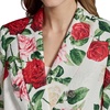 image:imageKarl Lagerfeld Womens Front Pockets Classic Lightweight BlazerSoft White Multi