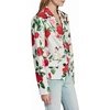 image:imageKarl Lagerfeld Womens Front Pockets Classic Lightweight BlazerSoft White Multi