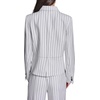 image:imageKarl Lagerfeld Womens Front Pockets Classic Lightweight BlazerSoft WhiteBlack