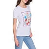 image:imageKarl Lagerfeld Womens Graphic Square Logo TShirtGraphic Print White