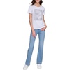 image:imageKarl Lagerfeld Womens Graphic Square Logo TShirtKarl Logo White