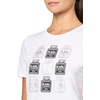 image:imageKarl Lagerfeld Womens Graphic Square Logo TShirtWhite